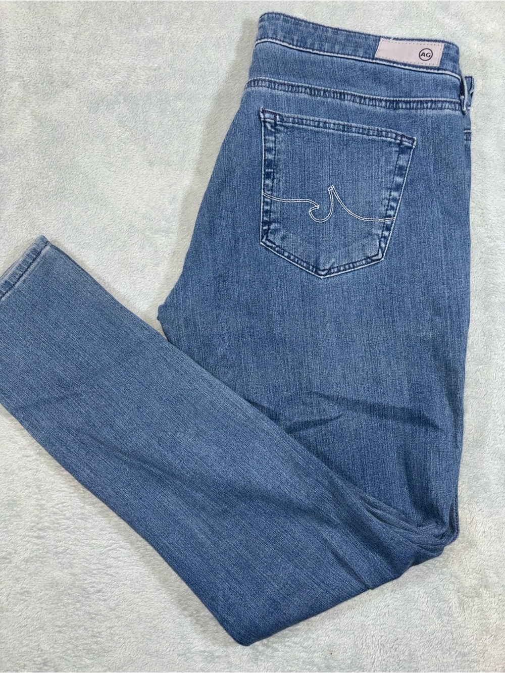 AG Adriano Goldschmied The Legging Ankle Super Skinny Jeans Size 30R